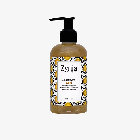ZYNIA GEL NETTOYANT VISAGE MIEL 250ML
