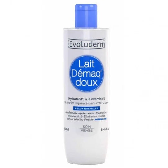 EVOLUDERM LAIT DEMAQUILLANT PEAUX NORMALES