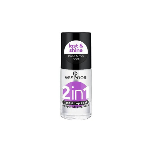 ESSENCE BASE-TOP COAT 2EN1 SUPER STRONG