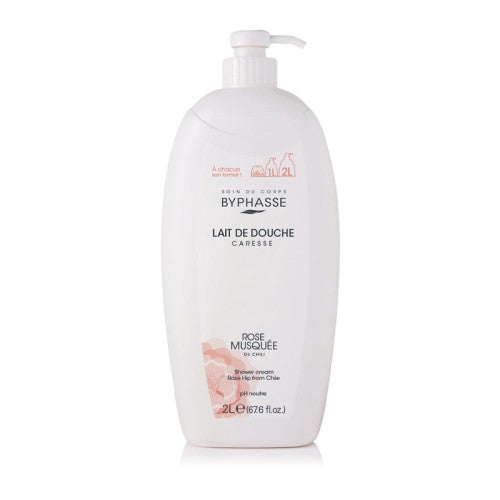 BYPHASSE LAITDE DOUCHE ROSE MUSQUEE 2L