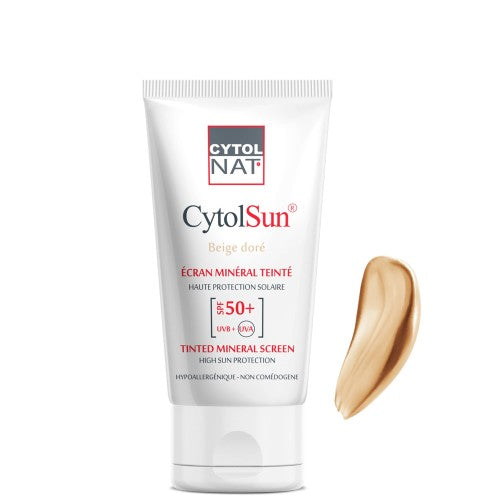 CYTOLSUN ECRAN SPF50 TEINTE BEIGE DORE