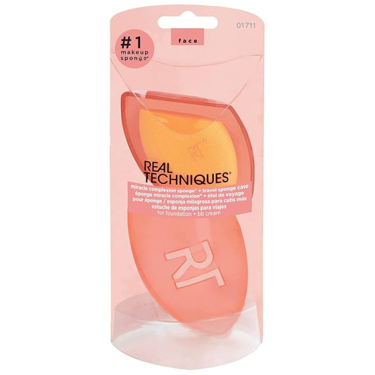 Real Techniques Eponge - MIRACLE COMPLEXION + ETUI