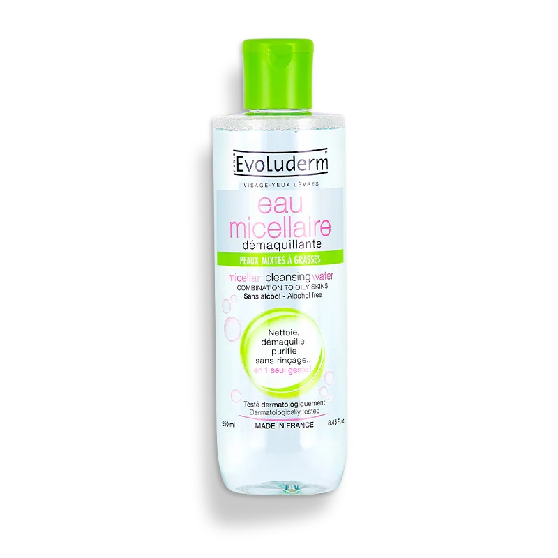 EVOLUDERM EAU MECELLAIRE PEAUX MIXTES A GRASSES