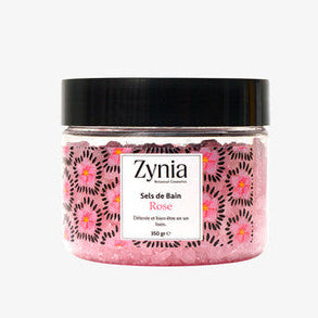 ZYNIA SELS DE BAIN ROSE 350G