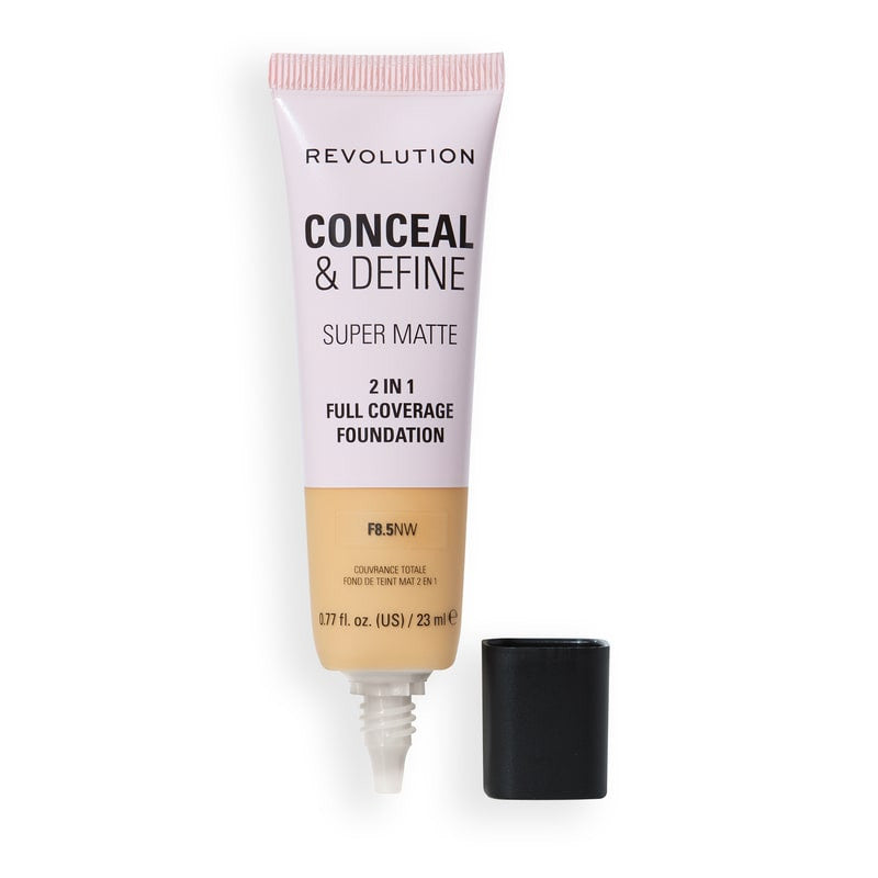 REVOLUTION Fond De teint " Conceal & Define - Super Matte "