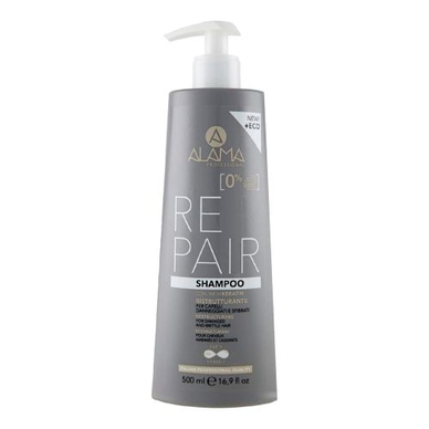 ALAMA Shampoing Repair Restructurant Cheveux Abîmés - 300 ml