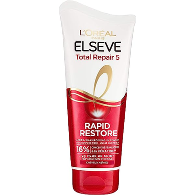 L'Oréal - ELSEVE - Total Repair 5 Soin Miracle Instantané Cheveux Secs Abîmés