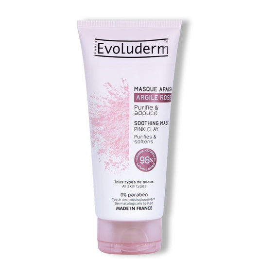 EVOLUDERM MASQUE APAISANT ARGILE ROSE 100ML
