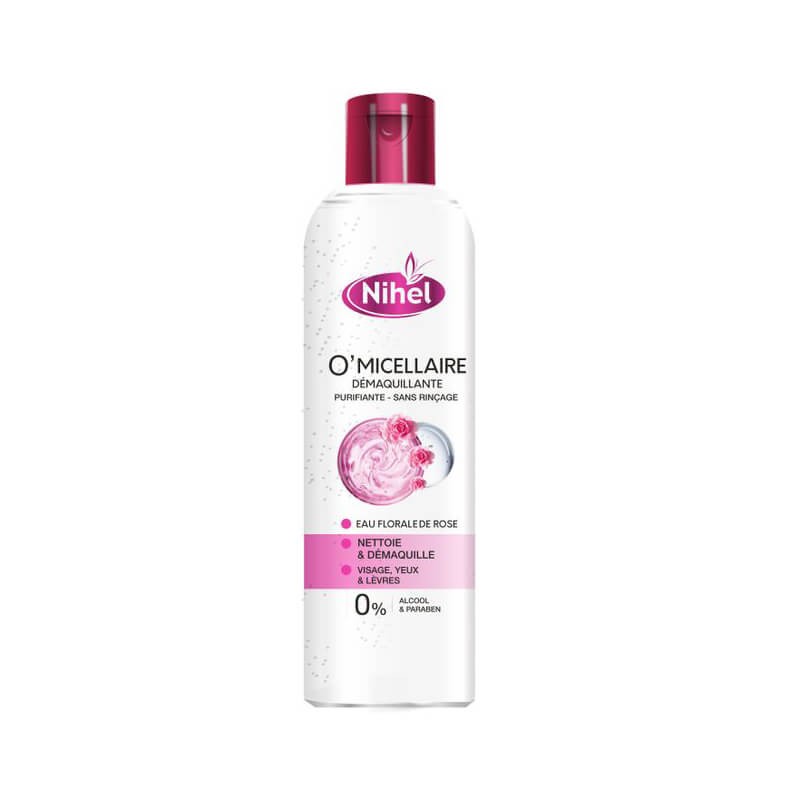 Nihel NIHEL EAU MICELLAIRE ROSE 235ML – Rayhana Cosmetique