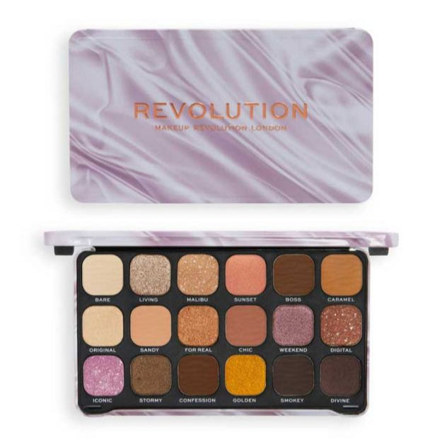 REVOLUTION PALETTE FOREVER FLAWLESS NUDE SILK