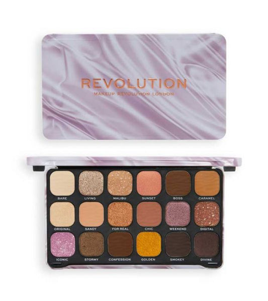 REVOLUTION PALETTE FOREVER FLAWLESS NUDE SILK