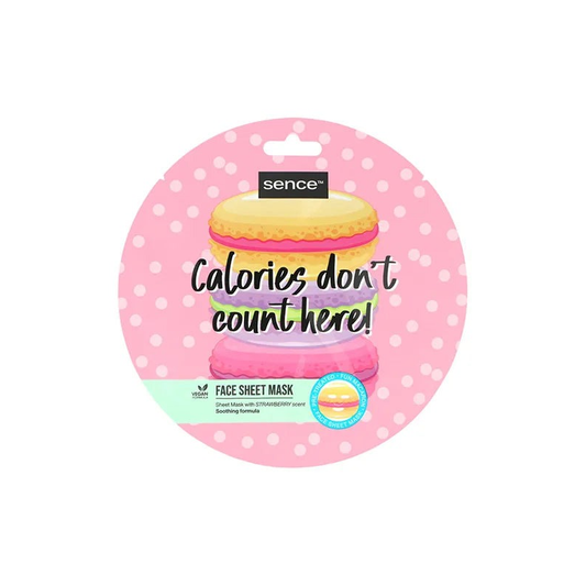 SENCE FACE SHEET MASK CALORIES MACARON 20ML