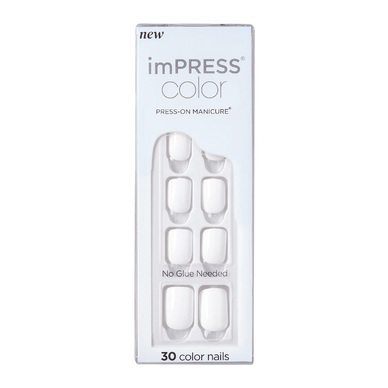 KISS ImPRESS Color Press-On Manicure - Sumptuous - Taille S