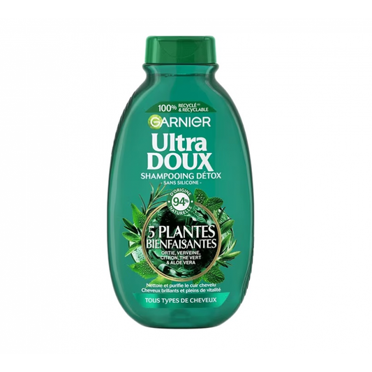 GARNIER ULTRA DOUX SHAMPOING 300ML 5PLANTES